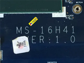 ægte MS-16H41 FOR MSI GS60 MS-16H4 LAPTOP BUNDKORT MED I7-4720HQ OG GTX840M Test OK