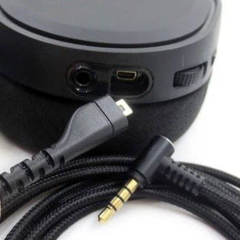 Udskiftning 3,5 mm Flette Audio - Kabel Til Steelseries Arctis 3/5/7/Pro Gaming Headset Linje