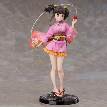 23cm Koutetsujou Ingen Kabaneri Mumei Anime Handling Figur 1/7 Yukata Kimonoer Ver. PVC Samling Model Dukker, Legetøj til Drenge Gaver