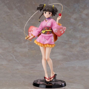 23cm Koutetsujou Ingen Kabaneri Mumei Anime Handling Figur 1/7 Yukata Kimonoer Ver. PVC Samling Model Dukker, Legetøj til Drenge Gaver