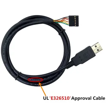 6Pin FTDI FT232RL USB til TTL UART Seriel Adapter Ledning RS232 Download Kabel-Modul LED-Indikator 3.3/5V til Arduino