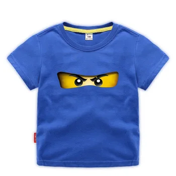 Sommer Børn Ninjago T-Shirts, Bomuld Top Tees Drenge Piger tshirt Kostume Drenge Tøj til Børn Tøj 2-10y Drenge T-shirts