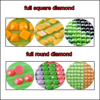 Stor Størrelse 5D Diy Diamant Maleri Engle Og Dæmoner Diamant Broderi Salg Fuld Pladsen Runde Bor Diamant Mosaik DecorZP-3555