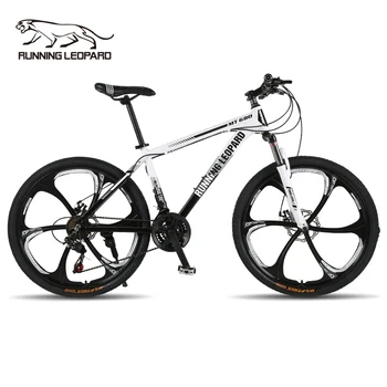 Kører Leopard mountainbike 26-tommers stål 21-speed cykler double skivebremser variabel hastighed racercykler racercykel