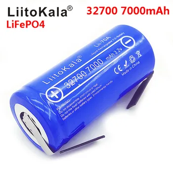2019 LiitoKala Lii-70A 32700 lifepo4 3.2 v 7000mah 33A 55A svejse strip for skruetrækker batteri elektriske cykel, der drives+Nikkel ark