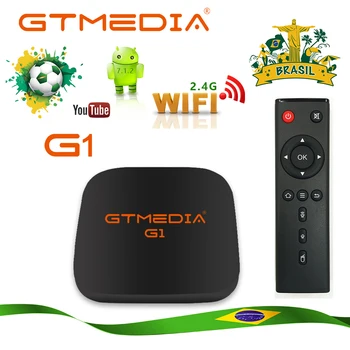 GTmedia G1 smart android-Android TV Box 7.1 2G+16G Støtte Android m3u enigma2 Set-top-boks lager i brasilien