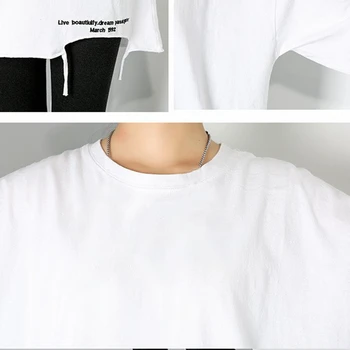 2020 Vinter Nye O-Neck Pullover ensfarvet Hvid T-shirt Kvinder Streetwear Fashion Brand langærmet Toppe Tendens Til Dame