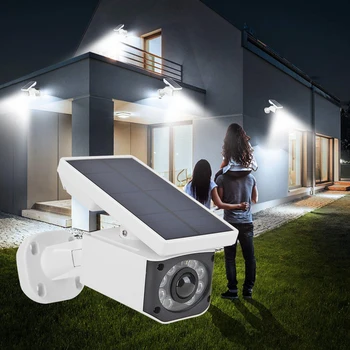 Falske Kamera Solar Light LED Motion Sensor væglampe er Vandtæt Udendørs Haven Lampe Gade Lampe Haven Dekoration