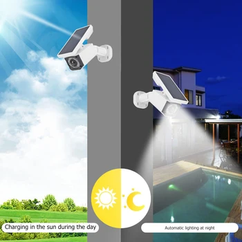 Falske Kamera Solar Light LED Motion Sensor væglampe er Vandtæt Udendørs Haven Lampe Gade Lampe Haven Dekoration