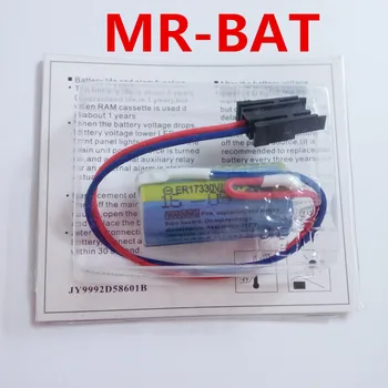 10stk Originale NYE MR-BAT ER17330V ER2/3A 17330 3,6 V PLC Batteri Batterier Servo MR-BAT PLC Batteri (NY DATO)