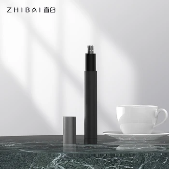 ZHIBAI El-Næse hårklippere Mini Bærbare Øre-Næse-Trimmer Sort IPX7 Vandtæt Sikker Fjernelse Renere