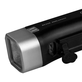 Fenix BC25R LED høj intensitet cykel lys USB oplader indbygget lithium batteri