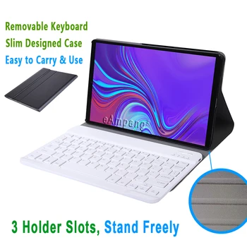 For Samsung Galaxy Tab Et 8,0 2019 (S Pen Version) Tastatur Tilfælde P200 P205 SM-P200 SM-P205 Læder Bluetooth Keybaord Dække Sagen