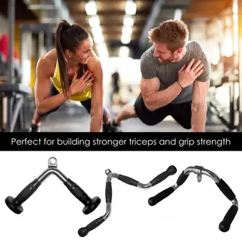 Trænings-Og Bar Komfortable V-Formet Træne Stang Til Triceps