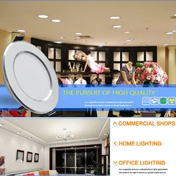 Vandtæt LED Downlight Dæmpes 18W 15W 12W 9W 7W 5W, Varm Hvid, Kold Hvid Forsænket LED-Lampe Spot Lys AC220V AC110