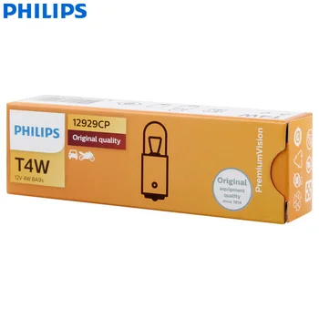 Philips Vision T4W 12929CP BA9s PG13 4W Standard Oprindelige læselamper Nummer Plade Lys Position Lys Engros 10stk