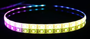 Bykski Aurora 5V LED Strip RBW knæklys Fuld Farve knæklys brug for Computer-Sag Sticky Længde 100cm