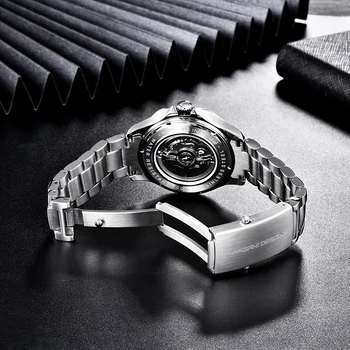 PAGANI DESIGN Originale Mærke Mænd Ser 007 chef Mænds Mekaniske Ure 100M Vandtæt Casual Business Watch reloj hombre