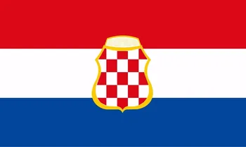 KROATISKE REPUBLIK HERZEG-BOSNIEN 1991-1994 Indendørs Udendørs Banner Flag 3X5 Tilpasset Enhver Hockey Flag