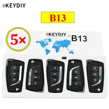 5pcs/masse KEYDIY B-serien B13 3-knappen universal KD fjernbetjening til KD200 KD900 KD900+ URG200 KD-X2 mini-KD