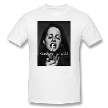 Lana Del Rey T-Shirt Mænd 3d-Print Bomuld Tshirt Grafiske T-shirts, Korte Ærmer Mænd Summer Music t-Shirt Afslappet T-Shirt