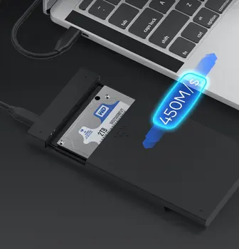Blueendless HDD Tilfælde SATA til USB 3.1/3.0/2.0 10Gbps 2,5 tommer Bærbare SATA-Eksterne HDD Kabinet Type C 3.1 Ekstern HDD Sag
