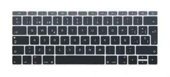 Spansk EURO Indtaste keyboard Cover for 2016-2018 Macbook Pro 13