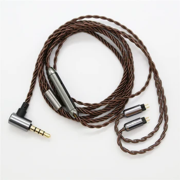 2pin 0.78 mm kabel hovedtelefon wire hovedtelefon kabel-opgradering linje med mikrofon kabel-1964 for xiaomi Udskift kablet,