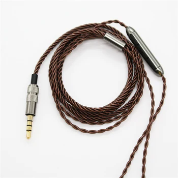2pin 0.78 mm kabel hovedtelefon wire hovedtelefon kabel-opgradering linje med mikrofon kabel-1964 for xiaomi Udskift kablet,