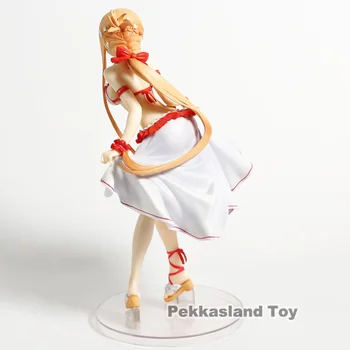 Anime Model Sværdet Kunst Online Yuuki Asuna Action Figur Mizugi 1/7 Skalaer Dukker Dekoration Samling Figur Legetøj Gaver