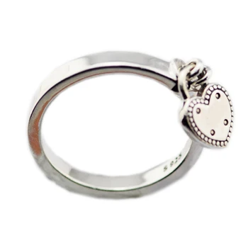 Valentine ' s Day Elsker Rock Ring 925 Sterling-Sølv-Ringe DIY Fashion Europæiske Smykker Til Kvinder Engros Kvinde Gave Ringe