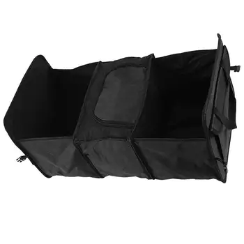 Foldbar Bil Trunk Organizer Super Stærk Store Holdbare Sammenklappelig Fragt Opbevaringsboks Til Multi-Lomme Toy Mad Ophæng Bag