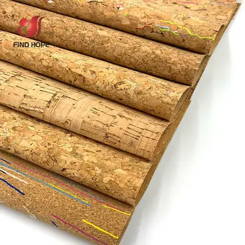 1 Rulle 20*120cm Naturlig Kork, Læder, Stof, Træ, Korn Materiale til Baggrund Taske Indretning Håndværk DIY