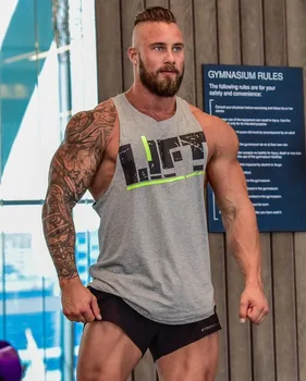 Mænd Fitness Tank Top Mænd Bodybuilding 2019 Beklædning Fitness Mænd Shirt Crossfit Veste Bomuld Sportstrøjer, Muskel Top Punisher