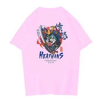 2020 bomuld T-Shirt Mænd vrede Print T-shirt Harajuku Streetwear Tshirt Bomuld kortærmet Sommer Toppe Tee Hip Hop Tilbage mønster