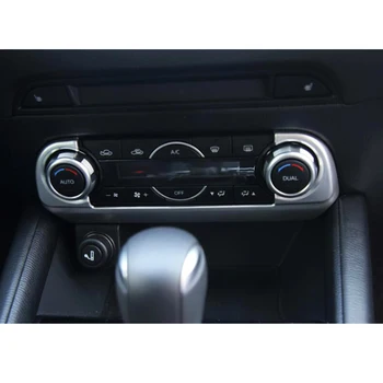 Bil Styling Tilbehør Til Mazda CX-5 CX5 CX-5 2017 2018 Indre Air Condition-Knapperne Dække Trim Foran Kontrolpanel