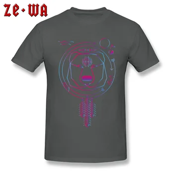 2018 Design T-Shirt Mænd Tees Farverig Geometriske Bære T-shirt Print American Indfødte Stammefolk Univers Tøj Drop Shipping