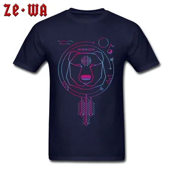 2018 Design T-Shirt Mænd Tees Farverig Geometriske Bære T-shirt Print American Indfødte Stammefolk Univers Tøj Drop Shipping