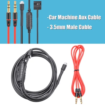3,5 mm til 3,5 mm Aux lydkabel 3,5 mm Jack Bil Audio AUX Kabler Input Interface Adapter Kabler, der Passer Til BMW E46 98-06