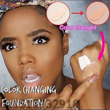 30 ml TLM Farve Skiftende Flydende Foundation Makeup Blanding Base Makeup Pulver Profesional Foundation Make Up Face Foundation