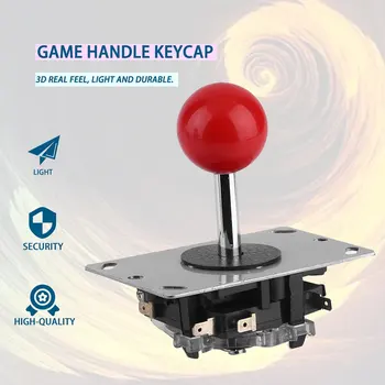 Arcade joystick DIY Joysticket Rød Bold 4/8-Vejs Joystick Kampene Stick Dele til Spil-Arkade Meget robust konstruktion