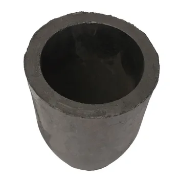 12.5 x 16cm 5kg Støbning Ler Grafit Digel Raffinering Smeltning af Kobber, Aluminium, Messing Bulk Massefylde Mere end 1.71 g /cm3 ect