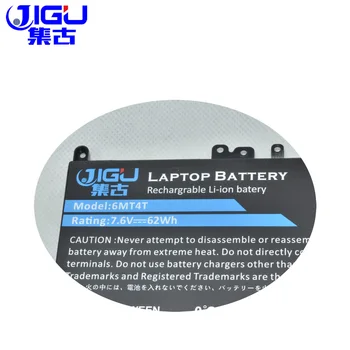 JIGU Ny Laptop Batteri 6MT4T R9XM9 HK60W 079VRK ROTMP For DELLS Latitude 14-5000 14-5470 15-5000 15-E5570 7.6 V 62Wh