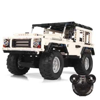 PÅ LAGER Technic Bil Serie Landede Rover Defender RC Bil Model byggesten Mursten Off-Road Lastbil Toy Børn Julegave