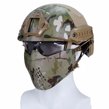 WoSporT Taktiske Paintball Maske Airsoft Mesh ansigtsskærm Masker til Jagt Skydning CS Militær Pilot Paintball Beskyttende