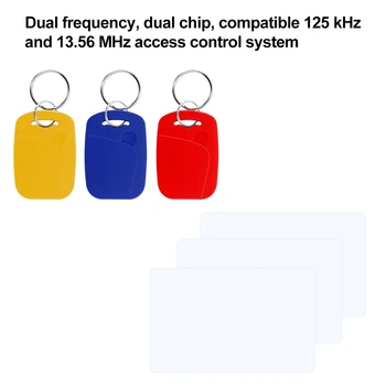 10 Frekvens NFC Intelligente RFID-Kort Læser, Forfatter 125KHz Kopimaskine Duplikator 13,56 MHz USB-Fob Programmør Kopi Krypteret Nøgle Kort UID