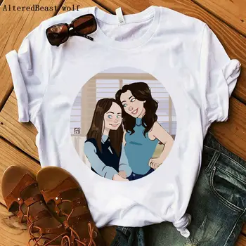 Gilmore Girls t-shirt til kvinder, modetøj print LUKE ' S DINER sjove t-shirt kvindelige casual kort ærme toppe kvinder mode t-shirt