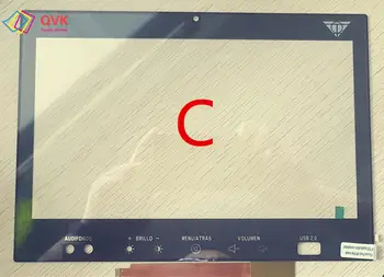 10.1 tommer til Azimut BusPad tablet pc touch screen panel Glas Digitizer udskiftning af sensor
