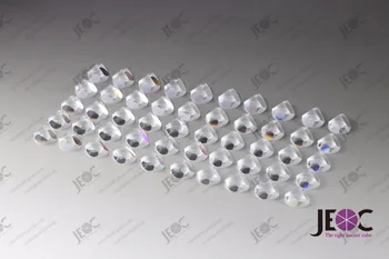 50 Stykker af JEOC 1inch Corner Cube Prisme, 25,4 mm Trihedral Retroreflector, 5 arc sek vende tilbage Beam