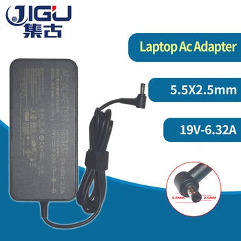 JIGU 19V 6.32 EN 120w Bærbar computer Oplader AC Adapter til asus G73 G71 UX501 GL751 K73 K53 for acer\hp\toshiba laptop 5.5X2.5mm